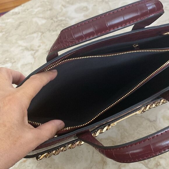 NEW! Aldo Nilo Croc Embossed Large Tote/Work Bag - Picture 12 of 13